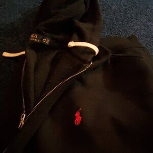 Polo hooded sweat shirt
